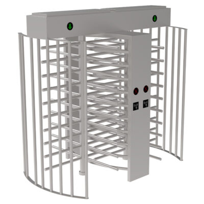 Dual Lane Full Height Turnstile 2