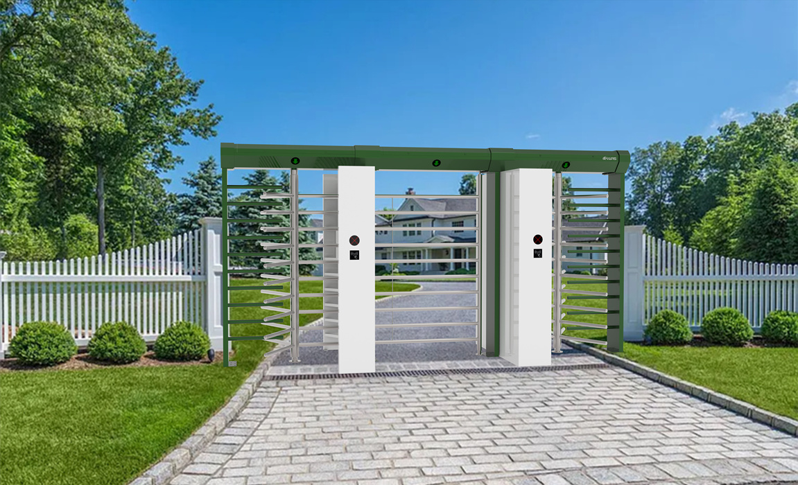 Employee Entrance Turnstile 4