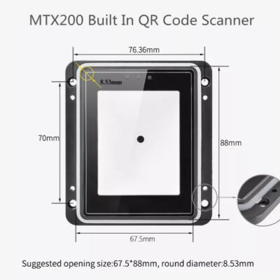 Qr Code Scanner For Turnstile 5