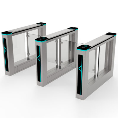 Glass Swing Turnstile
