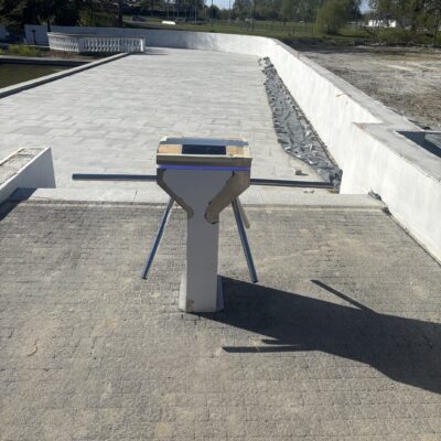 Wenus Double Cartpoland Access Control Gate Security