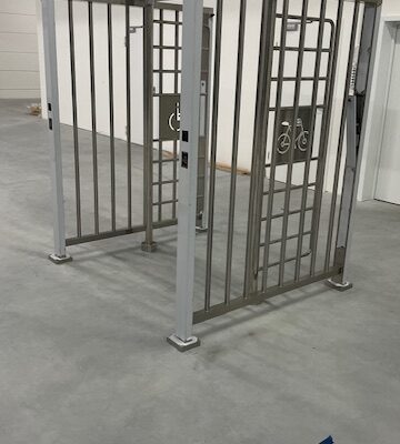 Full Height Security Gate Cp 1200mm Access Control 2