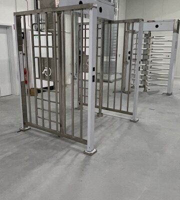 Full Height Security Gate Cp 1200mm Access Control 4