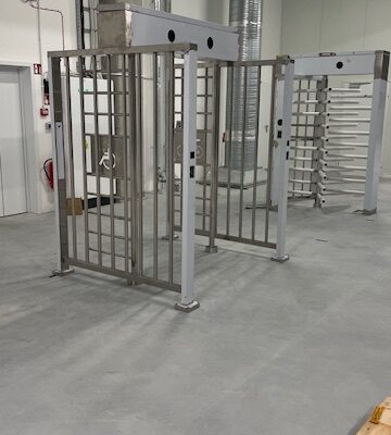 Full Height Security Gate Cp 1200mm Access Control 5