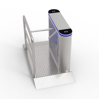 Security Gate Turnstiles Tripod Neptun Me125 Platform