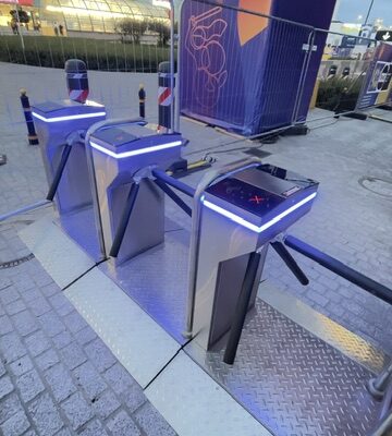 Mobile Platform Turnstile Gate Security Catpoland Wenus 2
