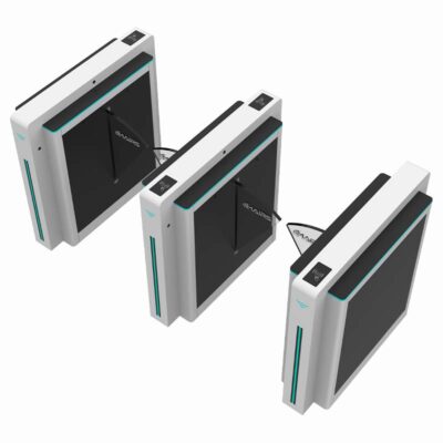Automatic Flap Barrier Turnstile Gate Me Kq200 4
