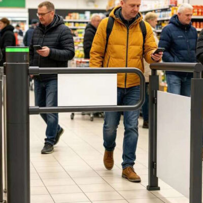 Bramka Automatyczna Dwu Kierunkowa Cp A8 Radarem 1